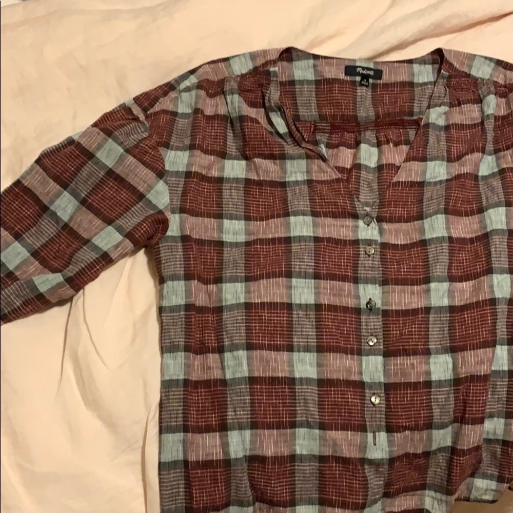 Madewell Plaid Shirt